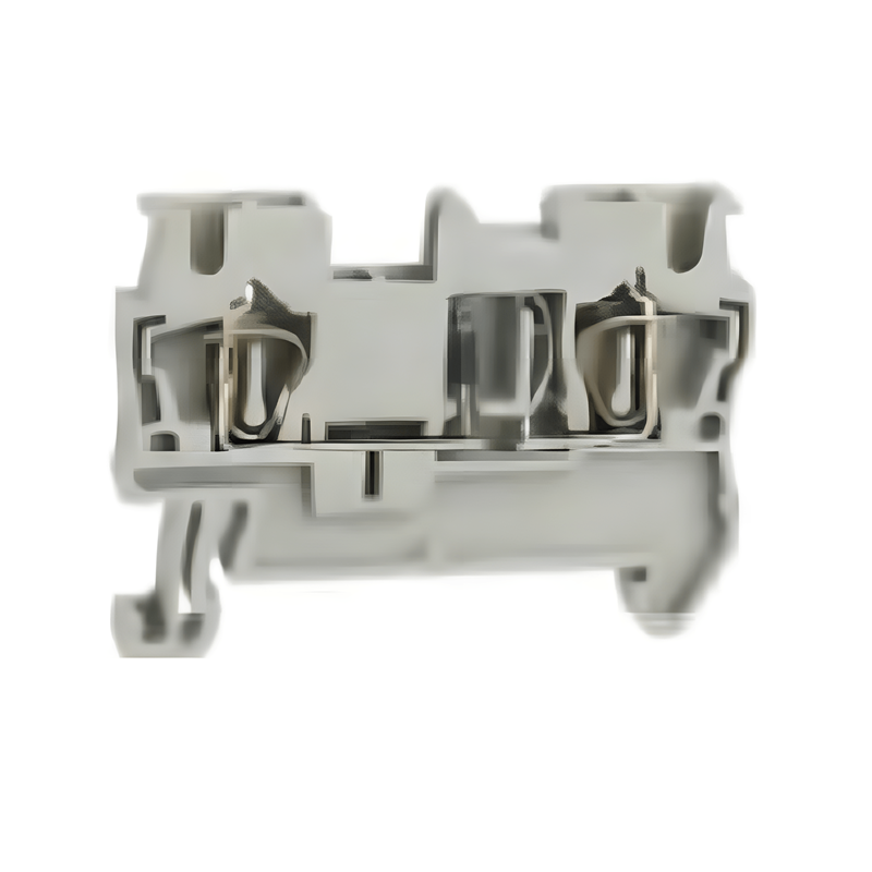 JWD2-2.5a/LA Spring Cage Terminal Block with Diode Installed in Center