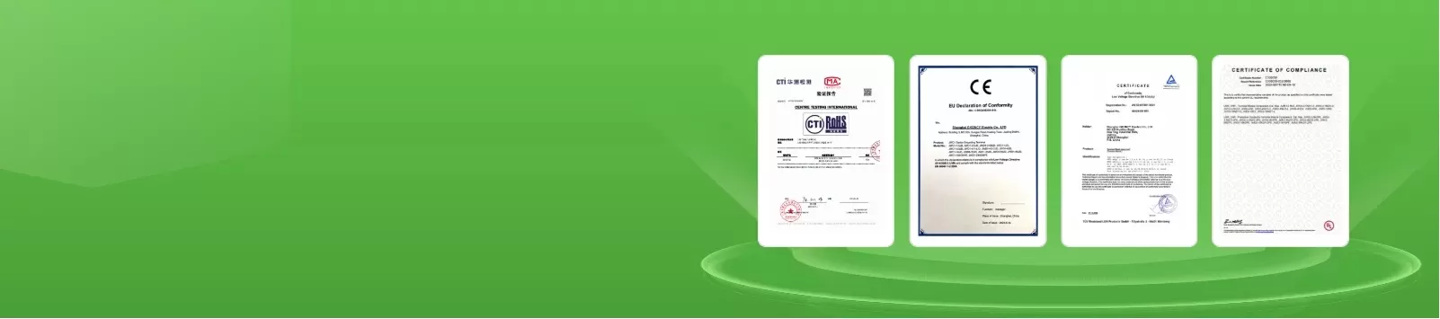 Certificates