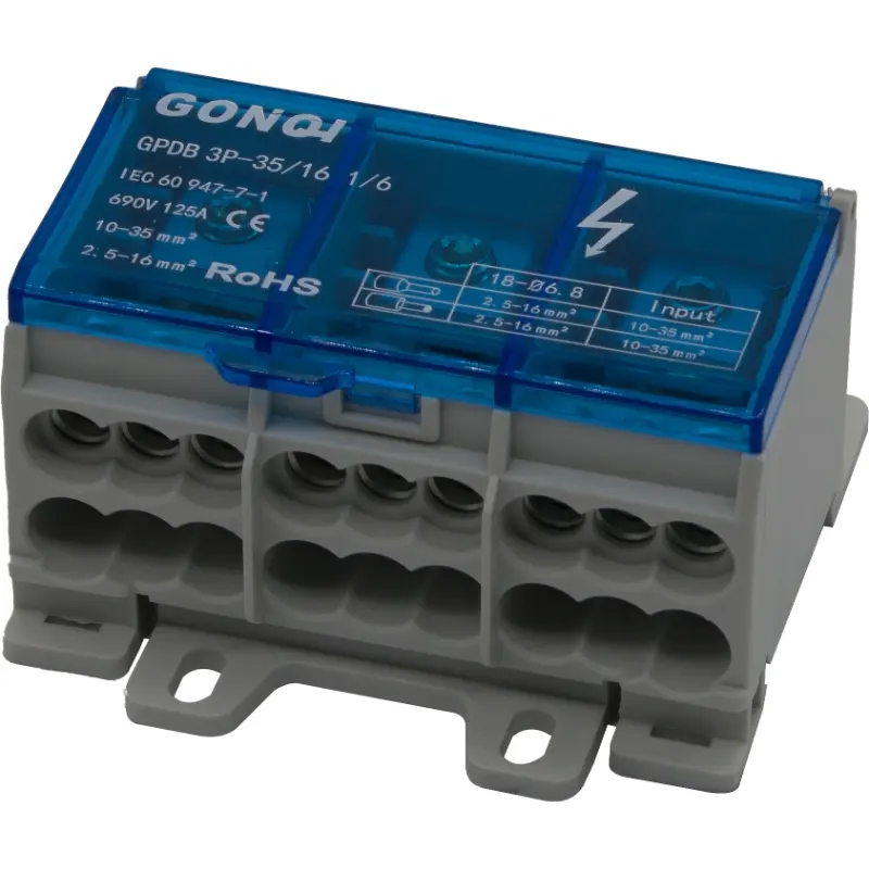 GPDB 3P-35/16 1/6 Wiring Terminals