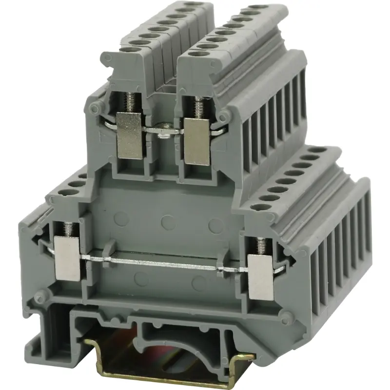 JWD1-2.5/2 Screw Type Double Layer Din-Rail TB