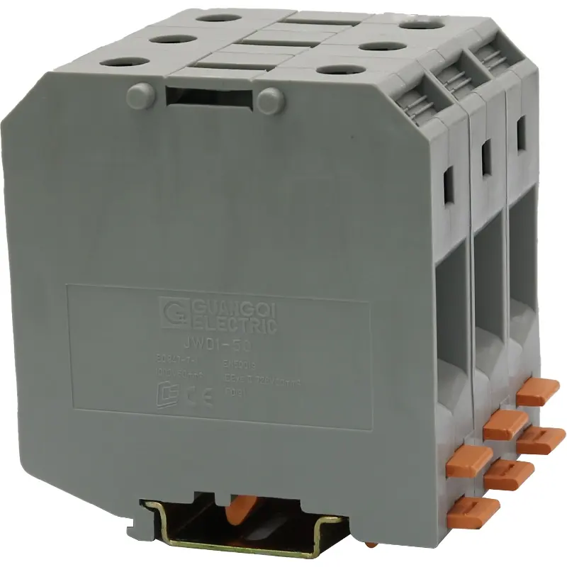 JWD1-50 Screw Type High-Current Din-Rail TB