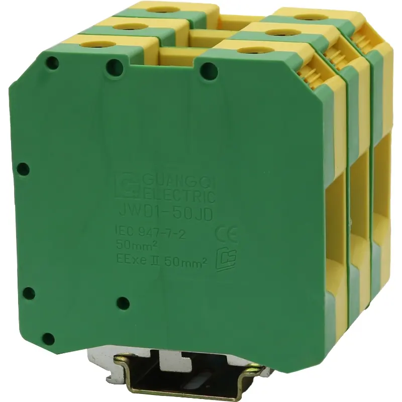 JWD1-50JD Screw Type High-Current Din-Rail TB