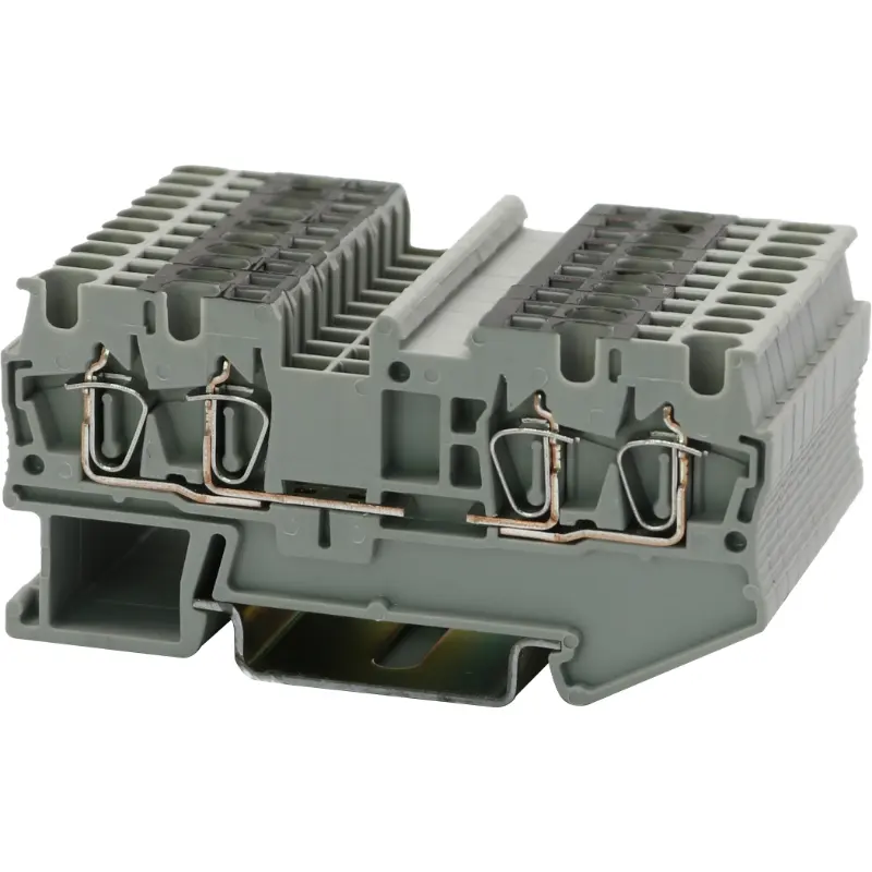 JWD2-1.5a/2-2DK Spring-Cage Bipotential Din-Rail TB