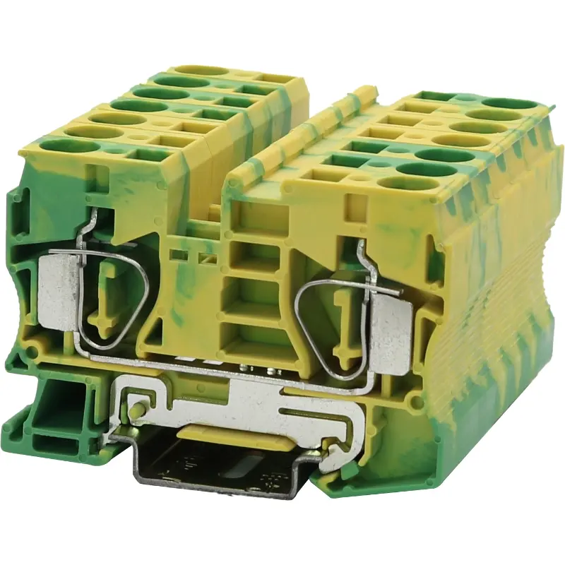 JWD2-10aJD Spring Cage with Grounding Conductor and Din Rail