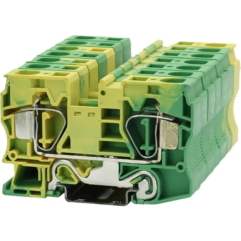 JWD2-16aJD Spring Cage with Grounding Conductor and Din Rail