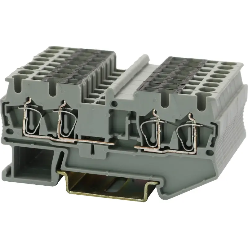 JWD2-2.5a/2-2DK Spring-Cage Bipotential Din-Rail TB