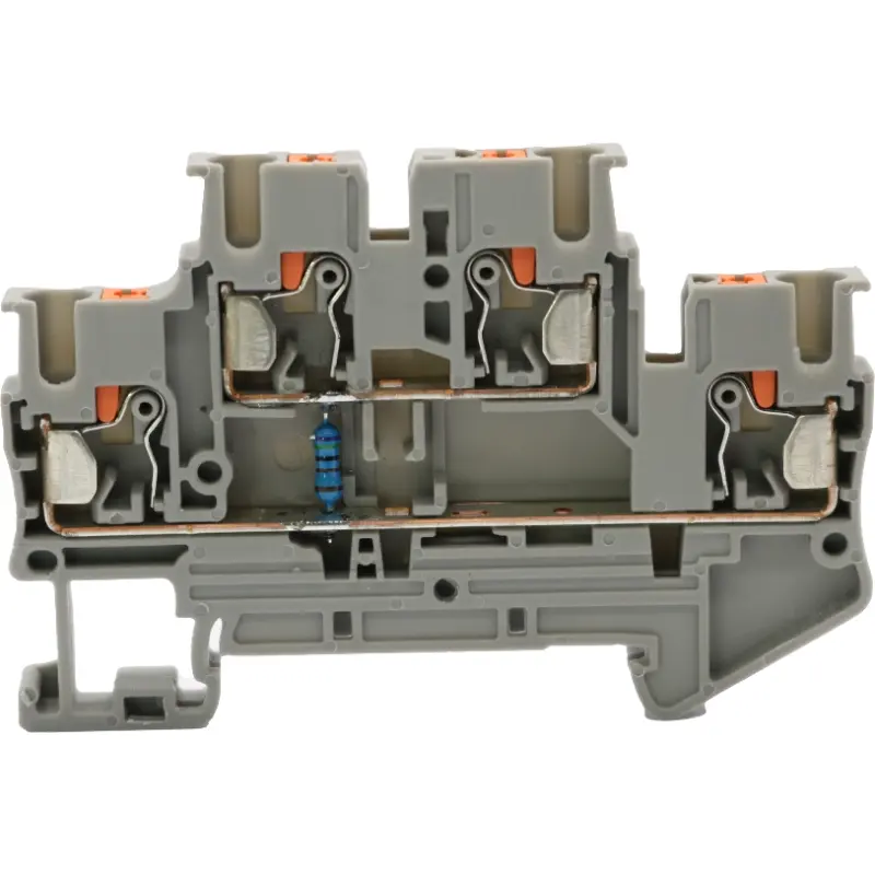 JWD2-2.5NZ/2/R Push-in Element Din-Rail