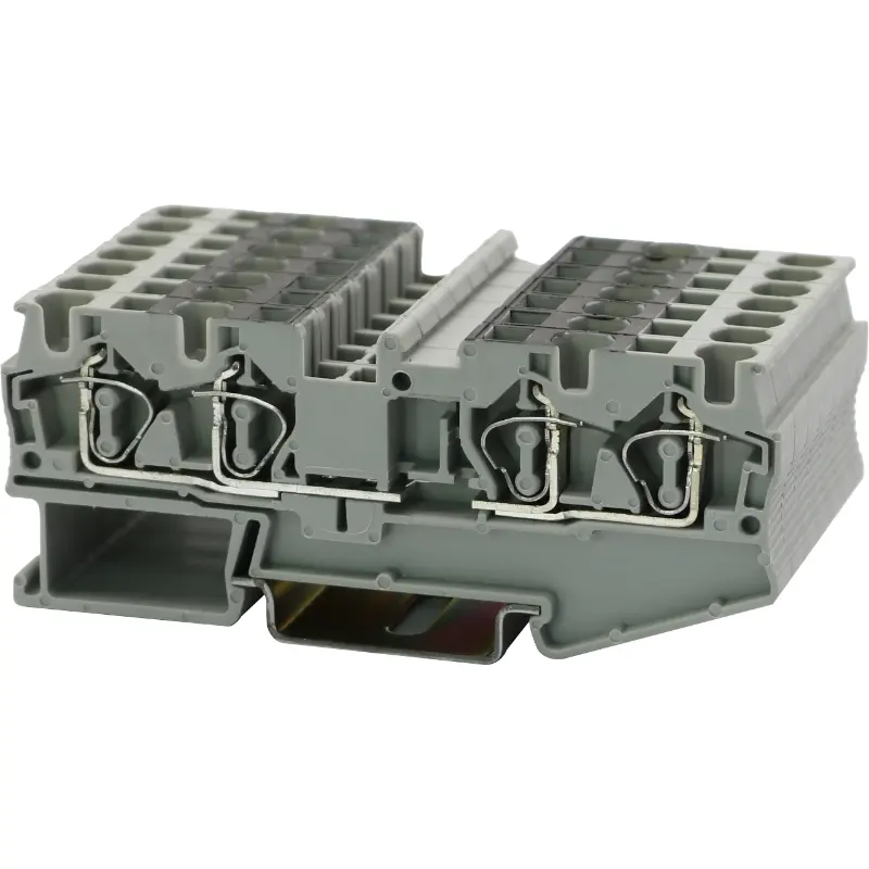 JWD2-4a/2-2DK Spring-Cage Bipotential Din-Rail TB