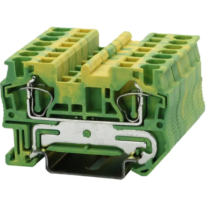 JWD2-4aJD Spring Cage with Grounding Conductor and Din Rail