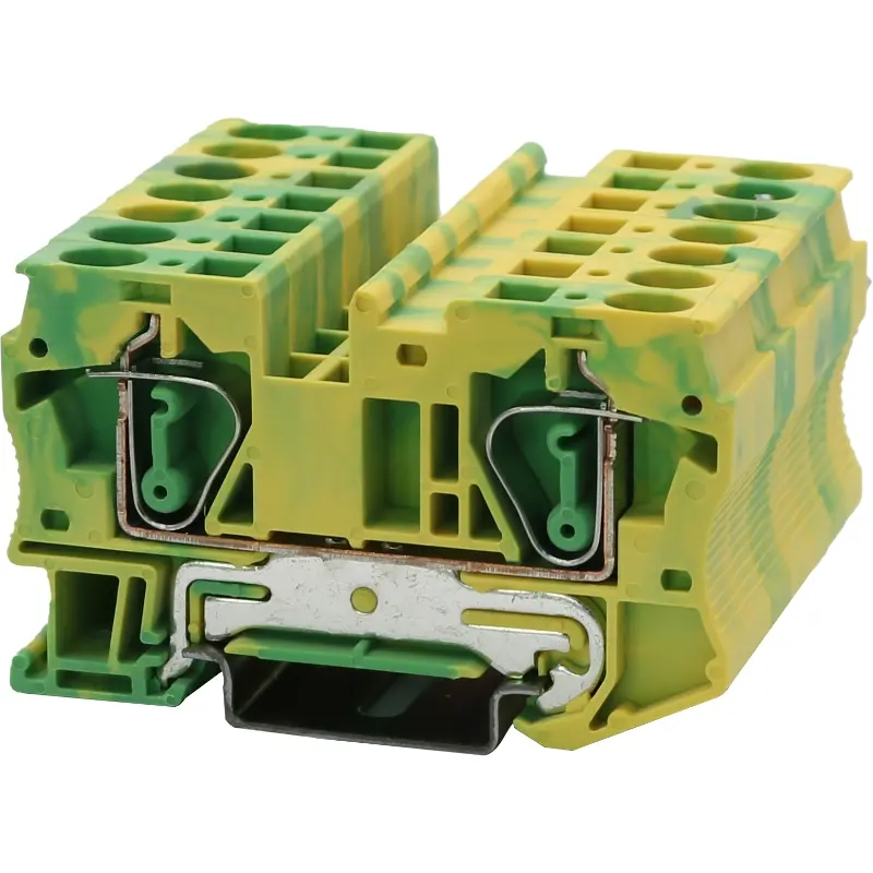 JWD2-6aJD Spring Cage with Grounding Conductor and Din Rail