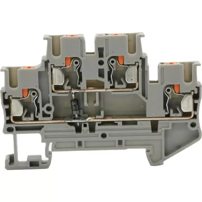 Push-In Element Din-Rail Terminal Block