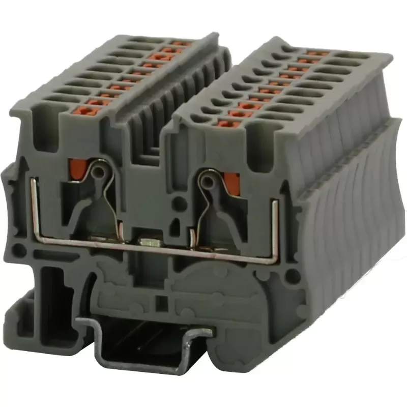 Push-In Mini Din-Rail Terminal Block