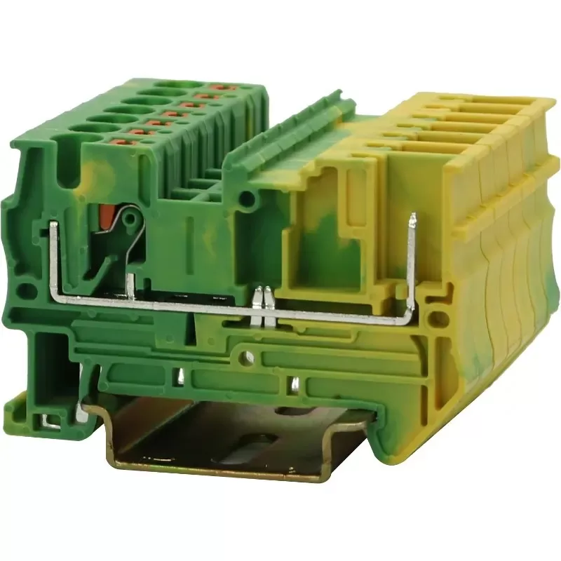 Push-In Pluggable Din-Rail Terminal Block