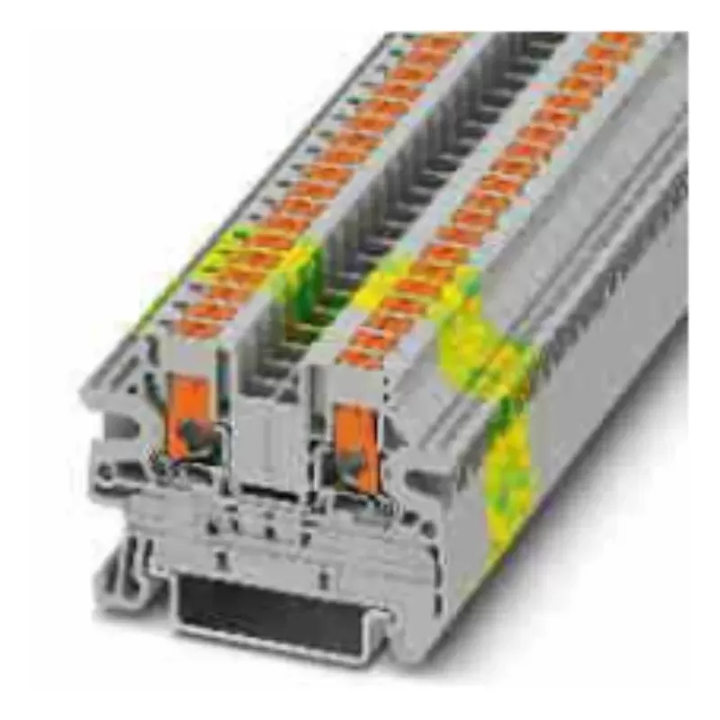Push-In Side-Entry Din-Rail Terminal Block