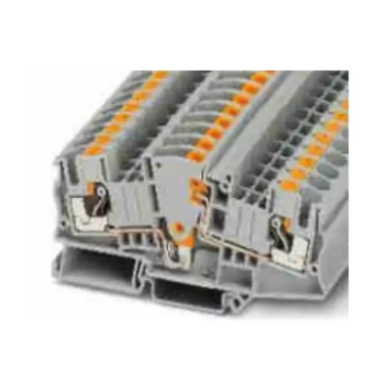 Push-In Switching Test Din-Rail Terminal Block