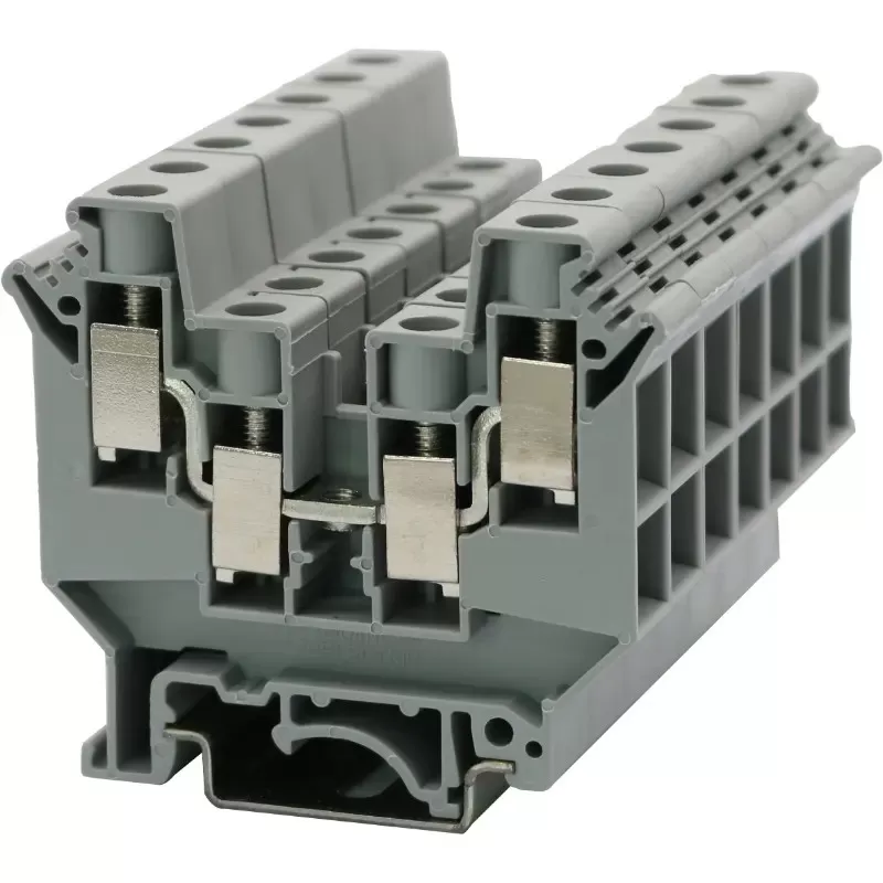 Screw Type 2-LN /2-OUT Din-Rail Terminal Block