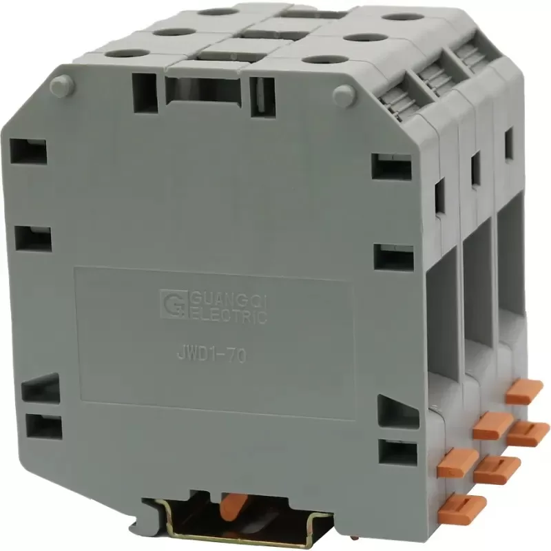 Screw Type High-Current Din-Rail Terminal Block