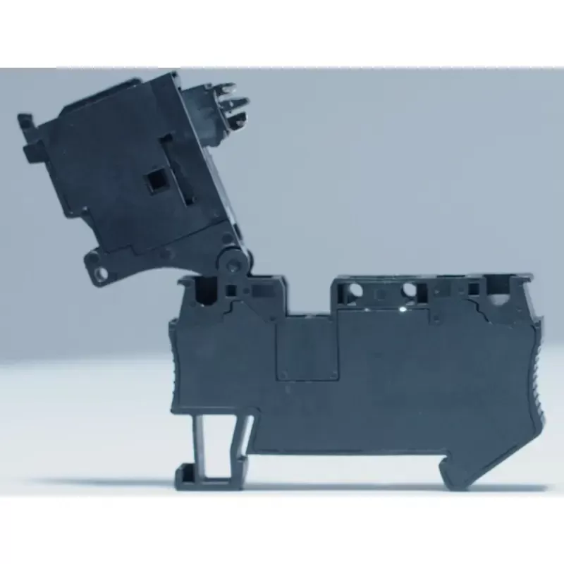 Spring-Cage Fuse Type Din-Rail Terminal Block